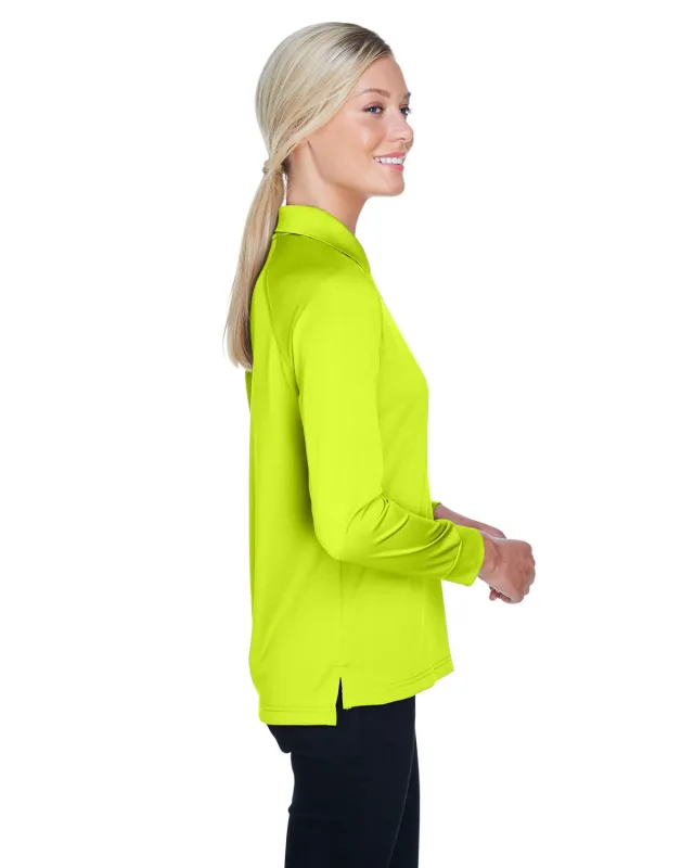Harriton Ladies' Advantage Snag Protection Plus Long-Sleeve Tactical Polo — view 12