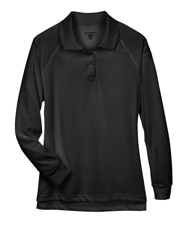 Harriton Ladies' Advantage Snag Protection Plus Long-Sleeve Tactical Polo — view 15