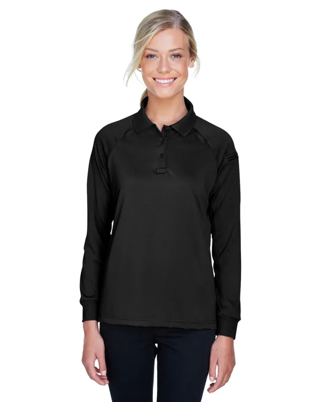 Harriton Ladies' Advantage Snag Protection Plus Long-Sleeve Tactical Polo — view 16