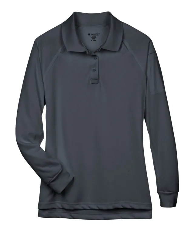 Harriton Ladies' Advantage Snag Protection Plus Long-Sleeve Tactical Polo — view 21