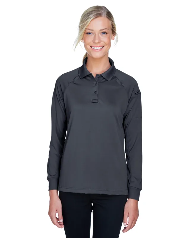 Harriton Ladies' Advantage Snag Protection Plus Long-Sleeve Tactical Polo — view 22