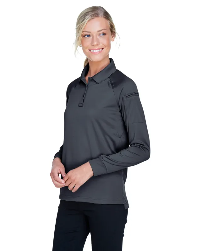 Harriton Ladies' Advantage Snag Protection Plus Long-Sleeve Tactical Polo — view 23