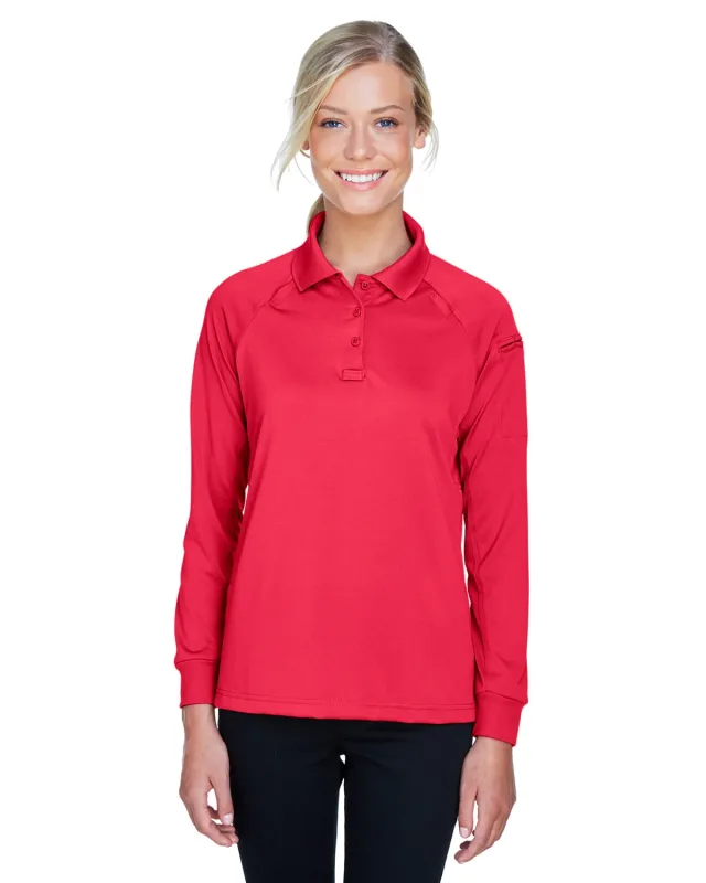 Harriton Ladies' Advantage Snag Protection Plus Long-Sleeve Tactical Polo — view 34