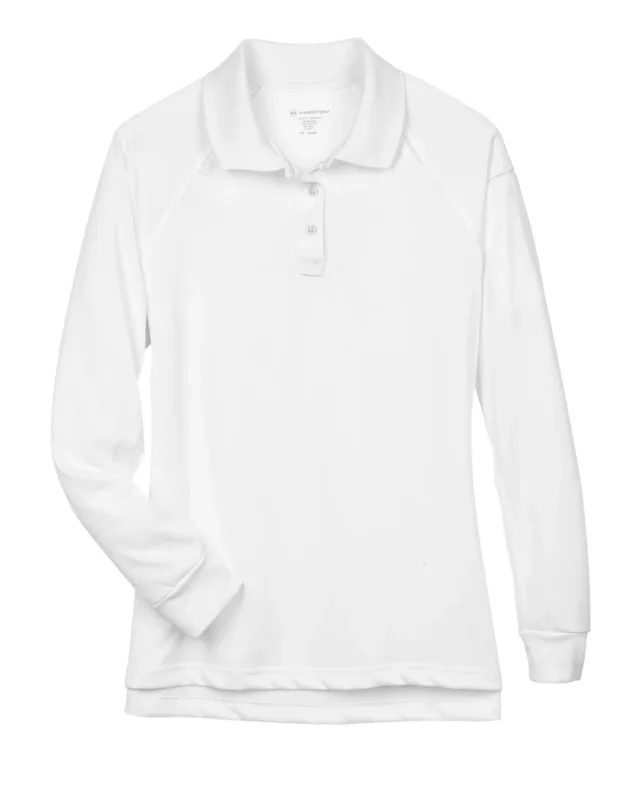 Harriton Ladies' Advantage Snag Protection Plus Long-Sleeve Tactical Polo — view 39