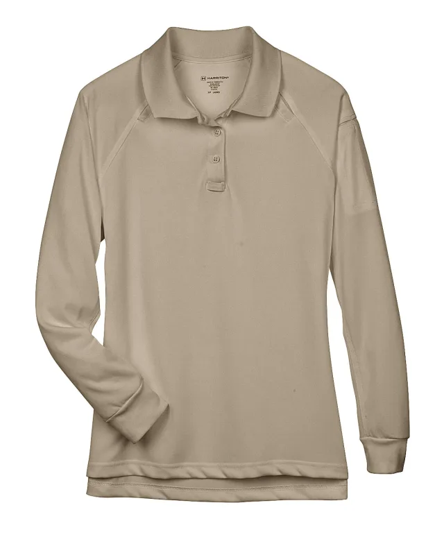 Harriton Ladies' Advantage Snag Protection Plus Long-Sleeve Tactical Polo — view 51