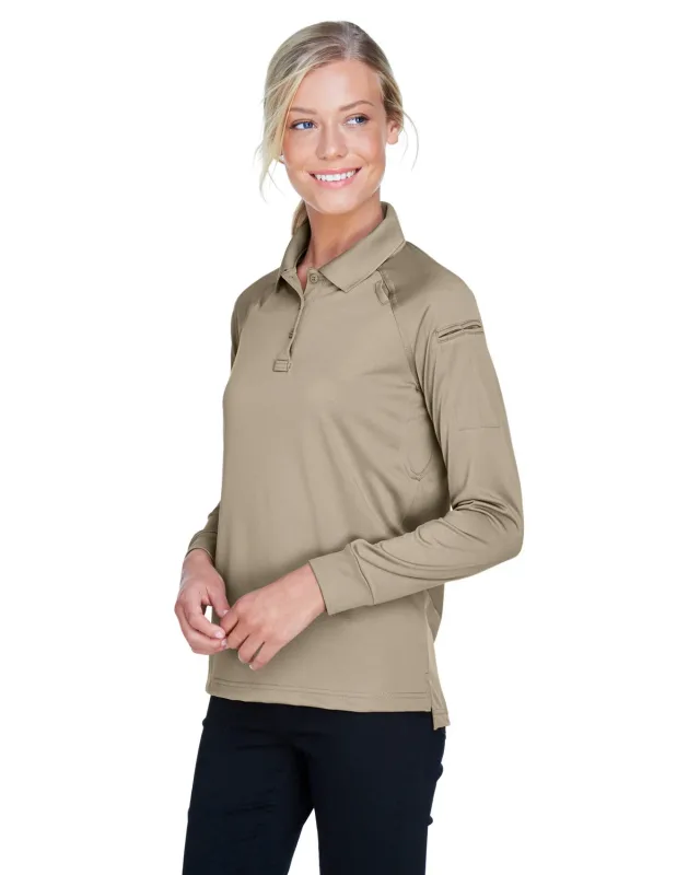Harriton Ladies' Advantage Snag Protection Plus Long-Sleeve Tactical Polo — view 53