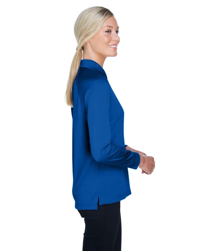 Harriton Ladies' Advantage Snag Protection Plus Long-Sleeve Tactical Polo — view 6