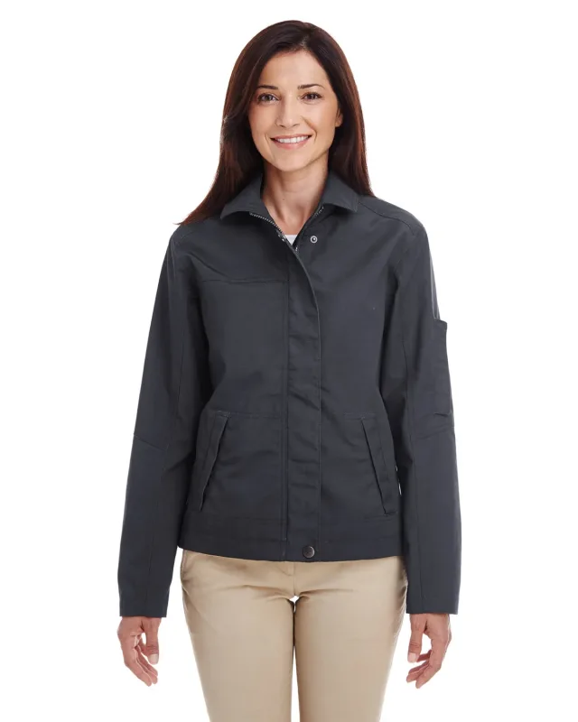 Harriton Ladies' Auxiliary Canvas Work Jacket — view 10