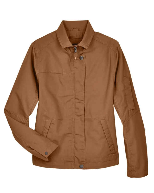 Harriton Ladies' Auxiliary Canvas Work Jacket — view 21