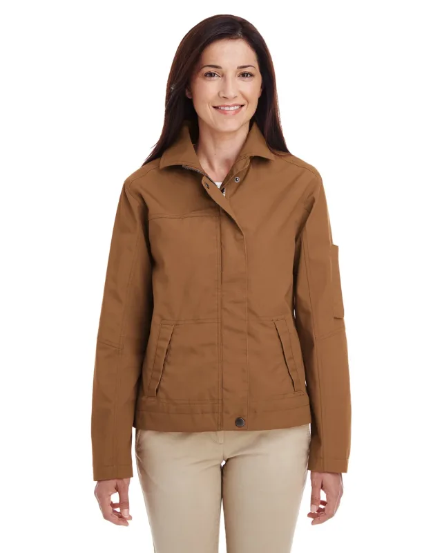 Harriton Ladies' Auxiliary Canvas Work Jacket — view 22