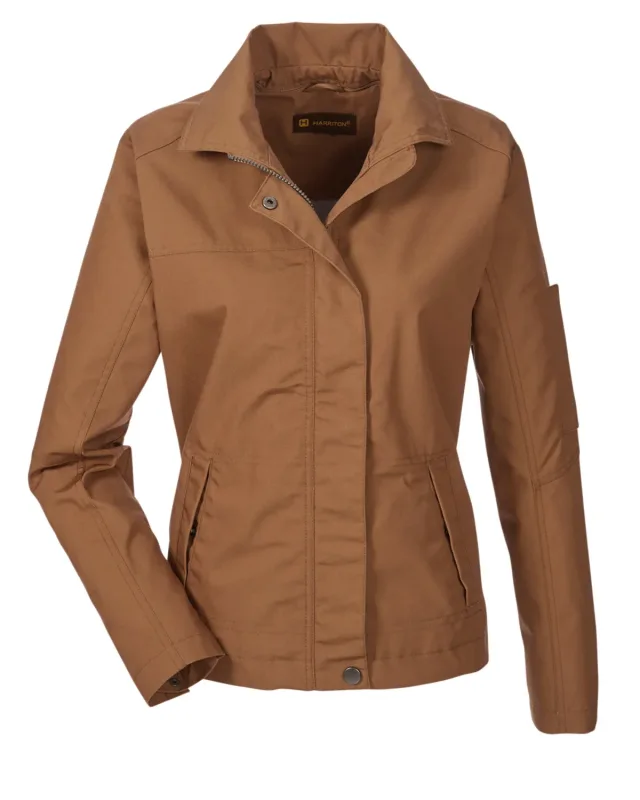Harriton Ladies' Auxiliary Canvas Work Jacket — view 23