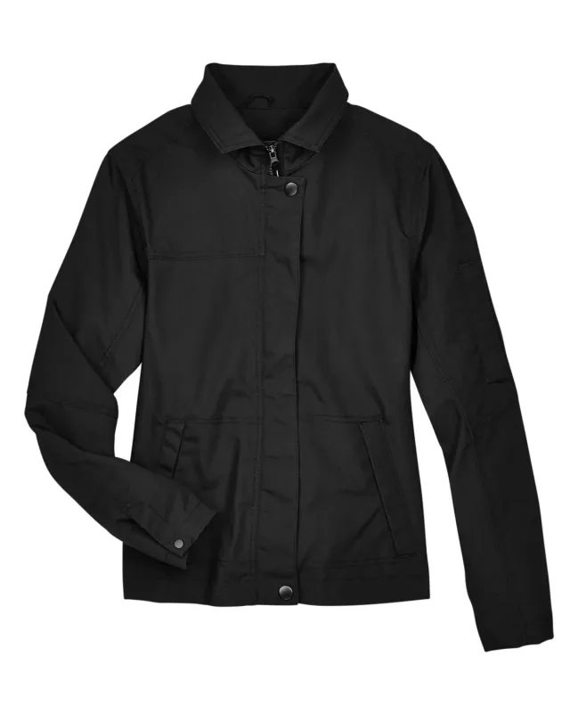Harriton Ladies' Auxiliary Canvas Work Jacket — view 3