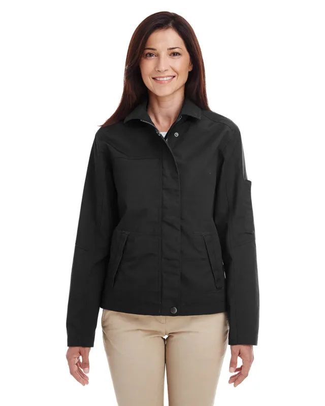 Harriton Ladies' Auxiliary Canvas Work Jacket — view 4