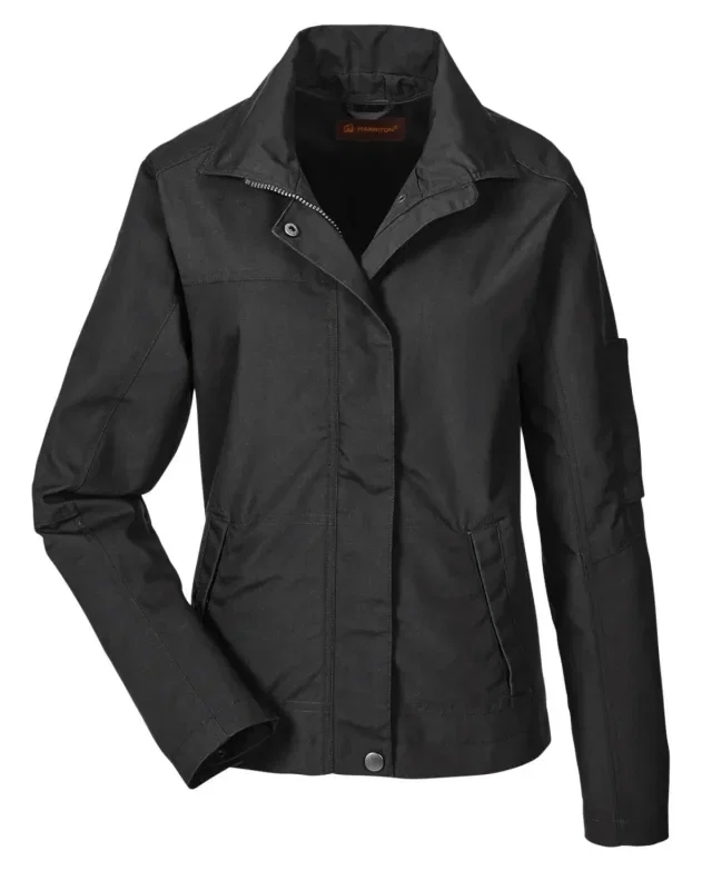 Harriton Ladies' Auxiliary Canvas Work Jacket — view 5