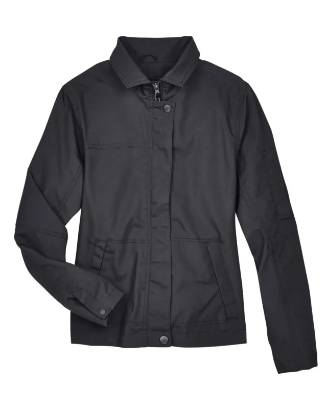 Harriton Ladies' Auxiliary Canvas Work Jacket — view 9
