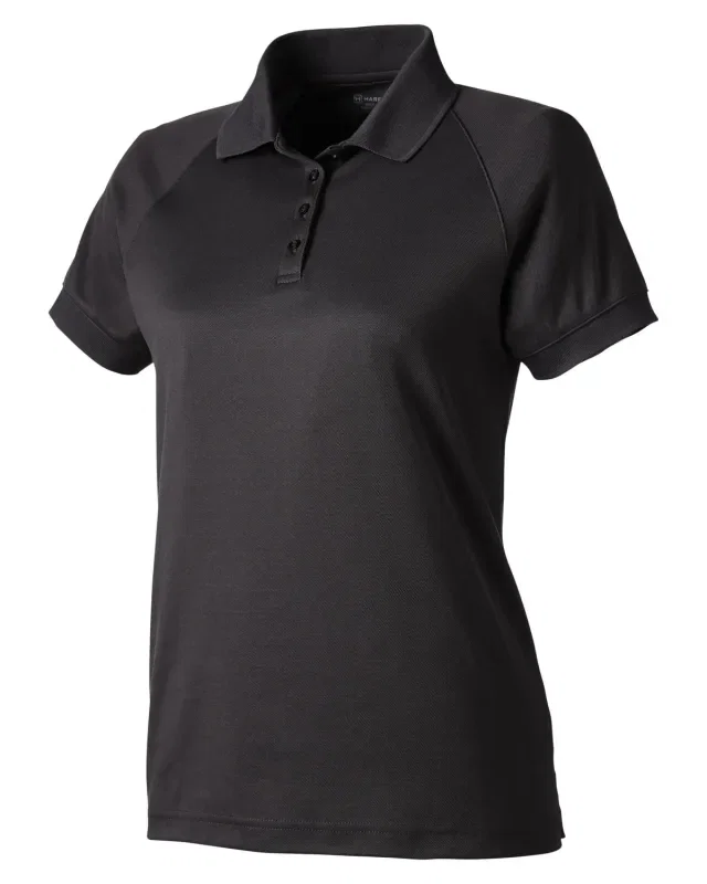 Harriton Ladies' Charge Snag and Soil Protect Polo — view 16