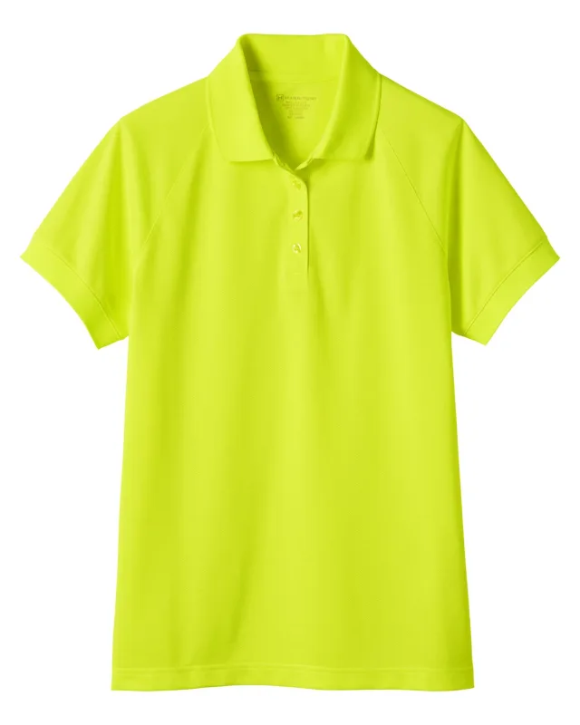 Harriton Ladies' Charge Snag and Soil Protect Polo — view 3