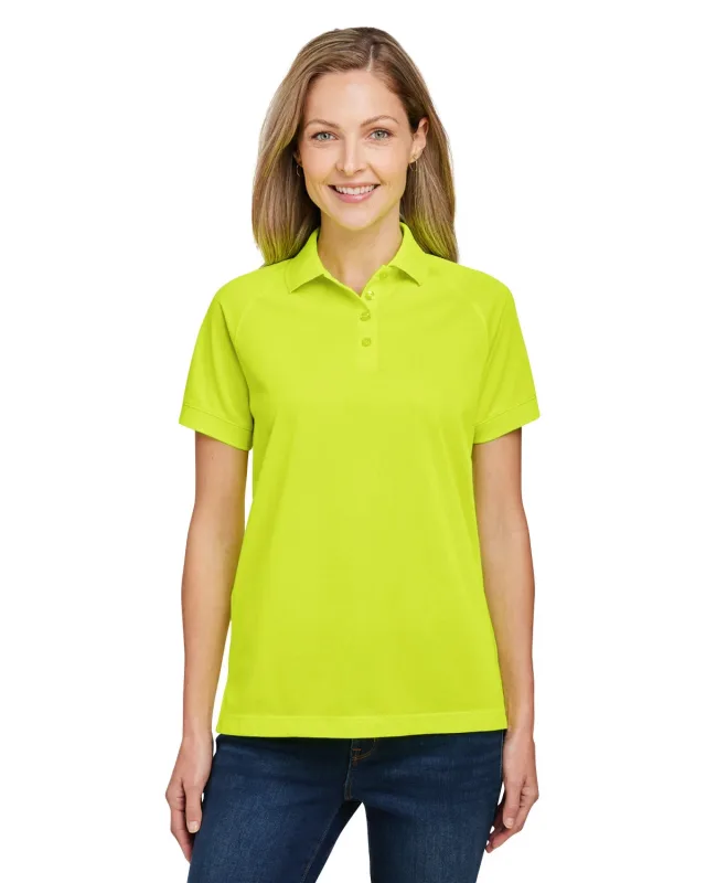 Harriton Ladies' Charge Snag and Soil Protect Polo — view 4