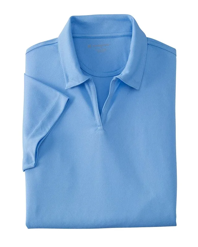 Harriton Ladies' Double Mesh Polo — view 5