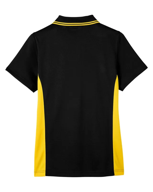 Harriton Ladies' Flash Snag Protection Plus IL Colorblock Polo — view 2