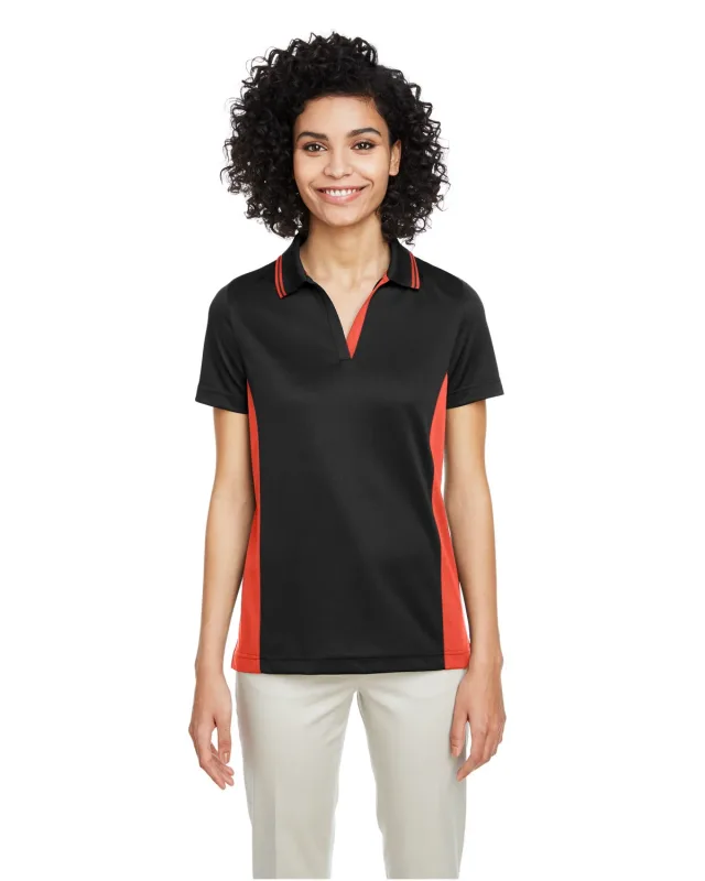 Harriton Ladies' Flash Snag Protection Plus IL Colorblock Polo — view 24