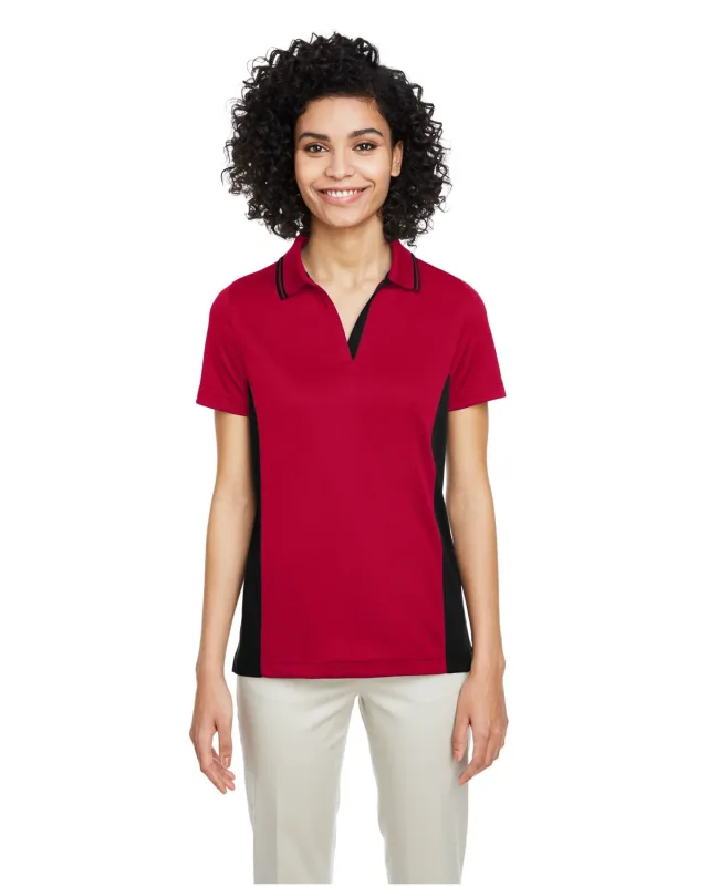 Harriton Ladies' Flash Snag Protection Plus IL Colorblock Polo — view 44