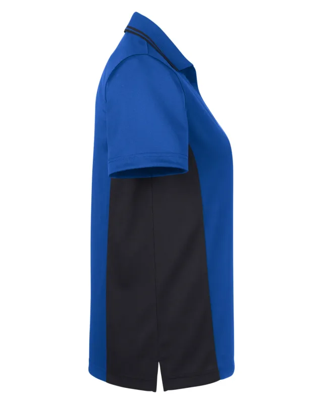 Harriton Ladies' Flash Snag Protection Plus IL Colorblock Polo — view 60
