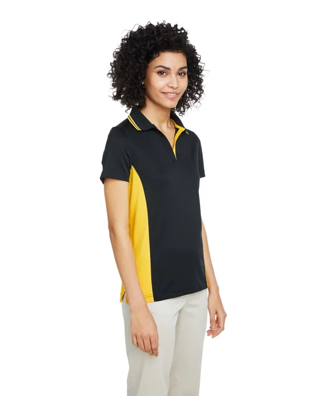 Harriton Ladies' Flash Snag Protection Plus IL Colorblock Polo — view 9