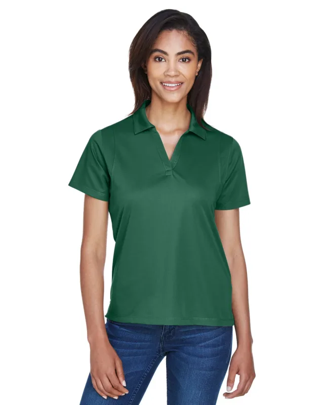 Harriton Ladies' Micro-Piqué Polo — view 4