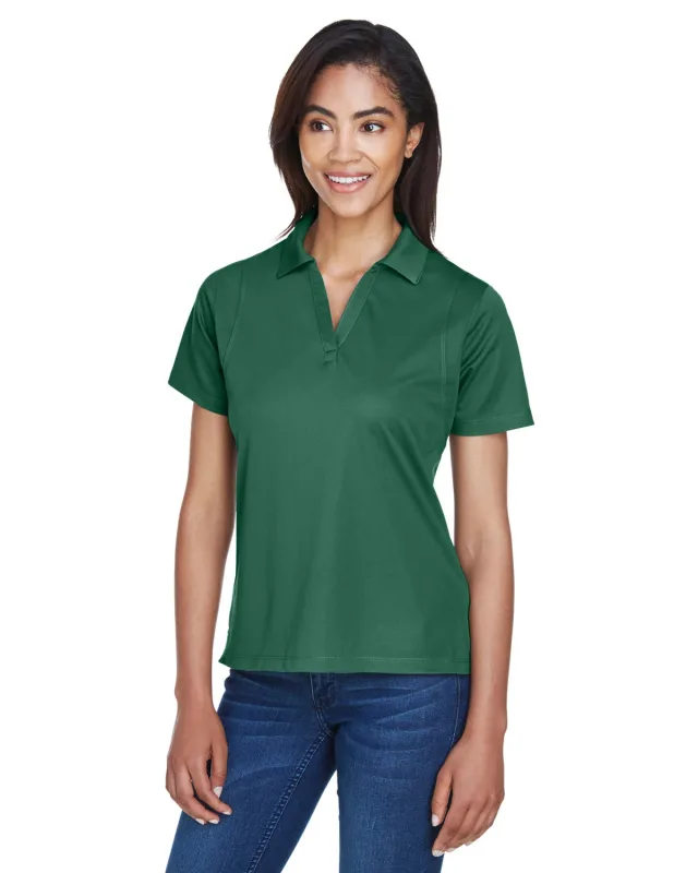 Harriton Ladies' Micro-Piqué Polo — view 6