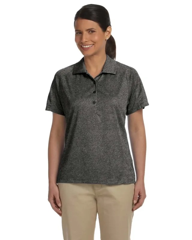 Harriton Ladies' Polytech Mesh Insert Polo — view 10