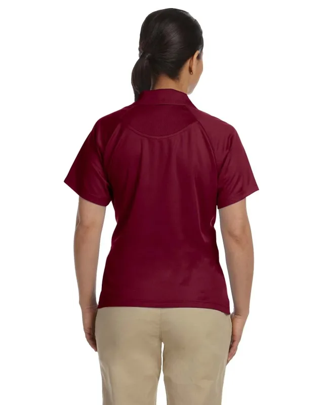 Harriton Ladies' Polytech Mesh Insert Polo — view 21