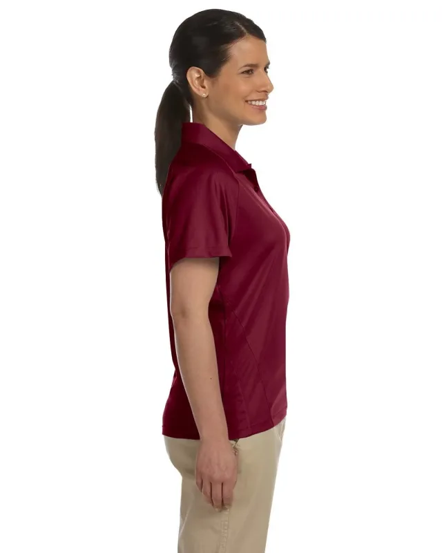 Harriton Ladies' Polytech Mesh Insert Polo — view 24