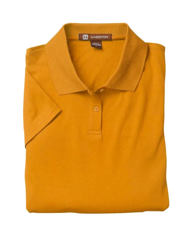 Harriton Ladies' Polytech Polo — view 10
