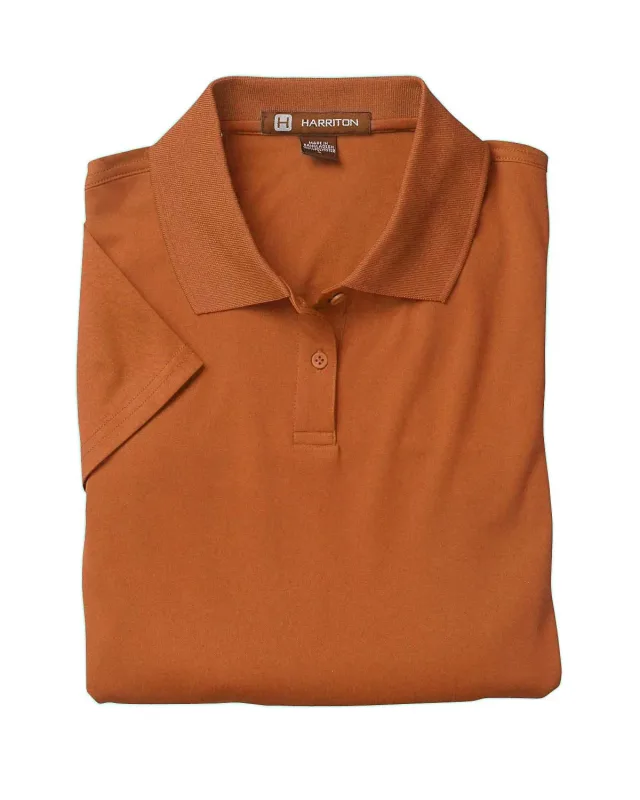 Harriton Ladies' Polytech Polo — view 17