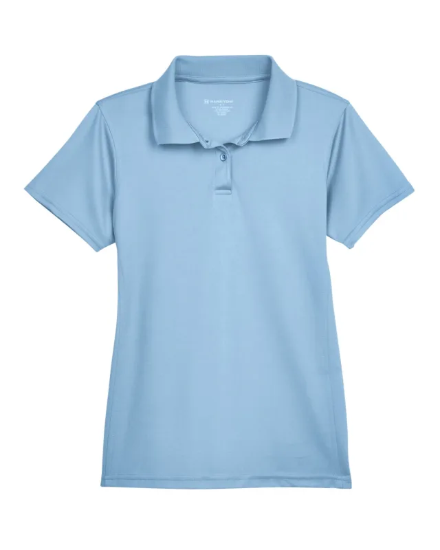 Harriton Ladies' Polytech Polo — view 22