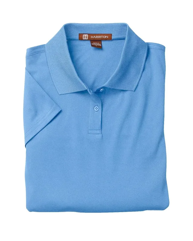 Harriton Ladies' Polytech Polo — view 24