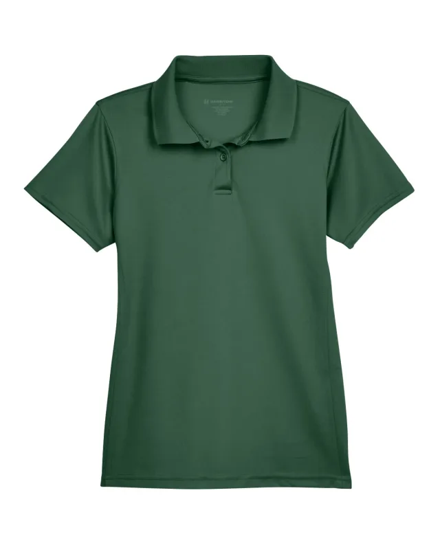 Harriton Ladies' Polytech Polo — view 29