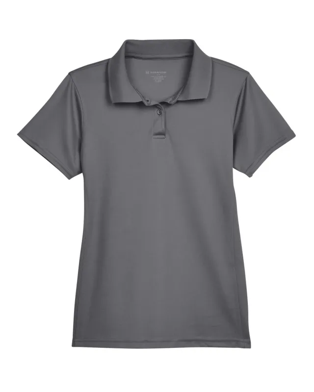 Harriton Ladies' Polytech Polo — view 36