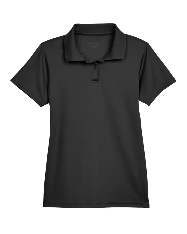 Harriton Ladies' Polytech Polo — view 43