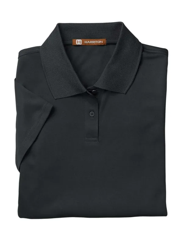 Harriton Ladies' Polytech Polo — view 45
