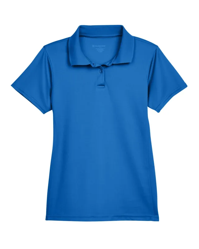 Harriton Ladies' Polytech Polo — view 57