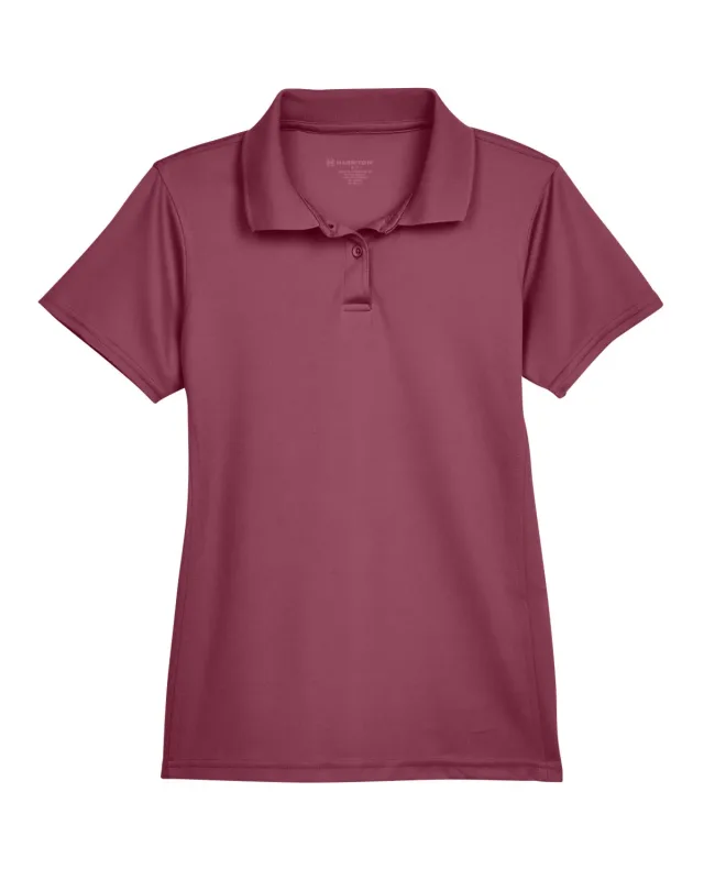 Harriton Ladies' Polytech Polo — view 78