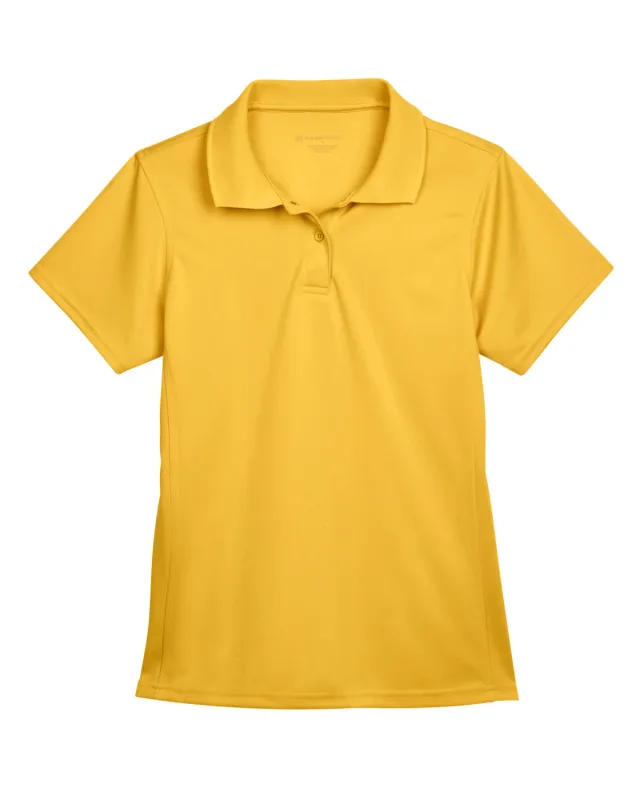 Harriton Ladies' Polytech Polo — view 8