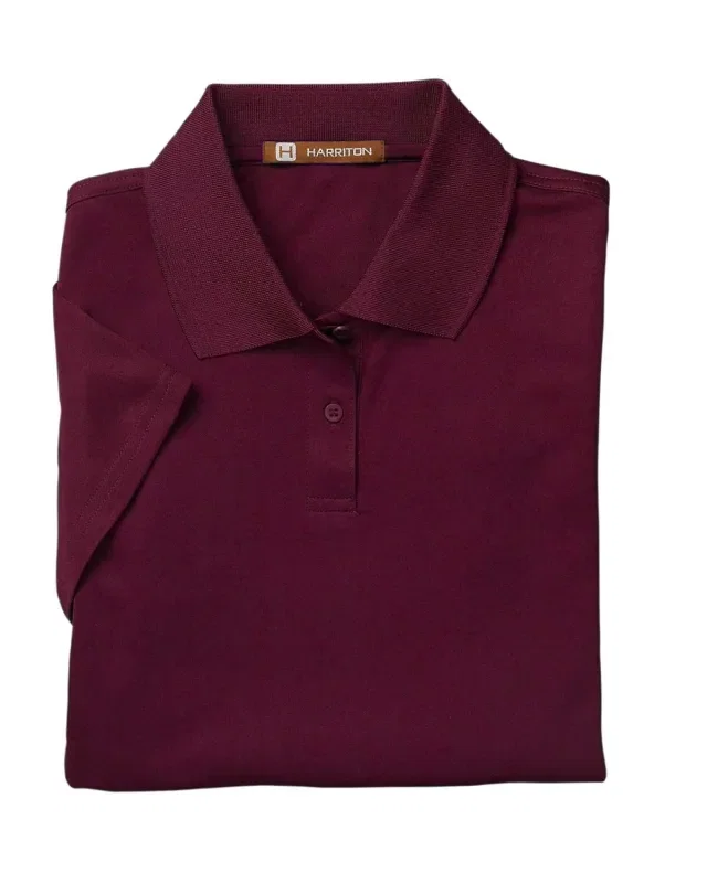 Harriton Ladies' Polytech Polo — view 80