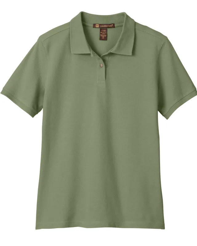 Harriton Ladies' Short-Sleeve Polo — view 13