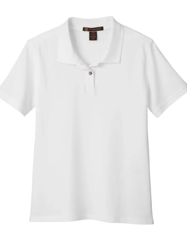 Harriton Ladies' Short-Sleeve Polo — view 3