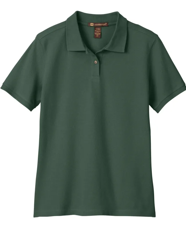 Harriton Ladies' Short-Sleeve Polo — view 39