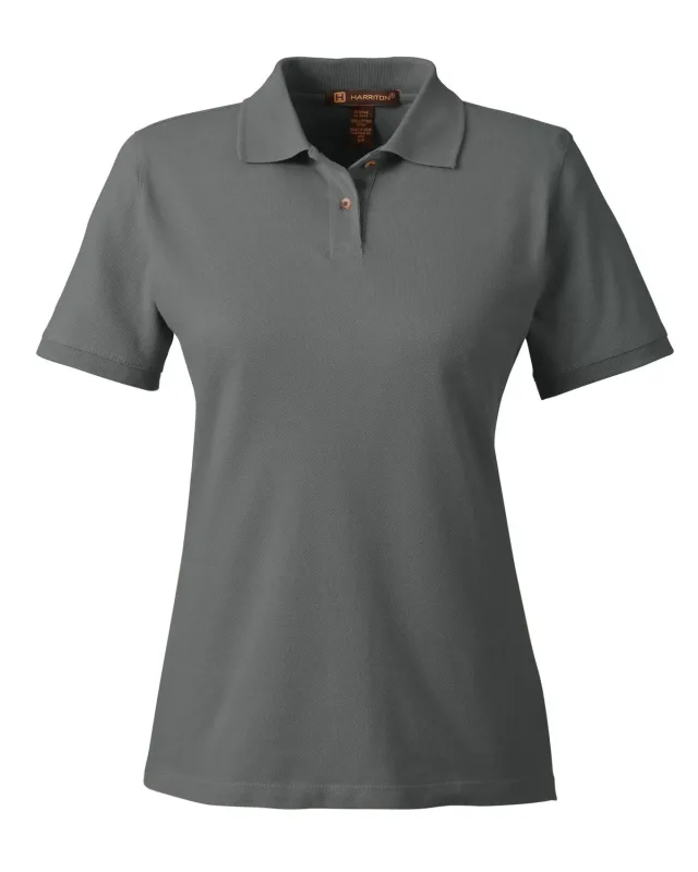 Harriton Ladies' Short-Sleeve Polo — view 54