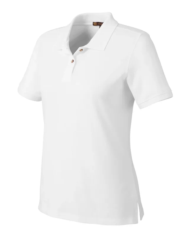 Harriton Ladies' Short-Sleeve Polo — view 6